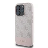 Guess 4G Bottom Stripe Apple iPhone 16 Pro – dėklas telefonui rožinės spalvos