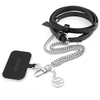 Dėklas Guess GUOUC4MG4EK Universal CBDY dirželis juodos spalvos 4G Chain