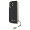 Guess GUHCP16MGF4GGR Apple iPhone 16 Plus 6.7" dėklas telefonui juodos spalvos 4G Charms Collection