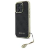 Guess GUHCP16LGF4GGR Apple iPhone 16 Pro 6.3" dėklas telefonui juodos spalvos 4G Charms Collection