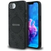 Guess 4G Circle Classic Logo MagSafe dėklas iPhone 16e - juodas