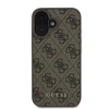GUESS dėklas skirtas Apple iPhone 16 GUHCP16SG4GFBR (PU 4G Classic) rudos spalvos