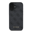 Guess 4G Classic Apple iPhone 16 - dėklas telefonui juodos spalvos