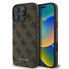 Guess 4G Classic - dėklas skirtas Apple iPhone 16 Pro ruda
