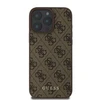 Guess 4G Classic - dėklas skirtas Apple iPhone 16 Pro ruda