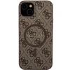 Dėklas GUESS GUHMP15SG4GFRW IPHONE 15/14/13 6.1 "BROWN / BROWN HARDCASE 4G COLLECTION LEATHER METAL LOGO MAGSAFE