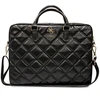 Guess PU Quilted 4G Metal Logo krepšys kompiuteriui 15/16" juodos spalvos