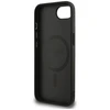 Guess 4G Flowers Print MagSafe dėklas iPhone 16e - juodas