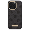 Guess 4G Logo Plate MagSafe Case Apple iPhone 16 Pro - dėklas telefonui juodos spalvos
