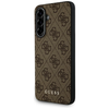 GUESS dėklas skirtas Samsung Galaxy A36 GUHCSA36G4GFBR (PU 4G Classic) rudos spalvos