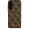GUESS dėklas skirtas Samsung Galaxy A36 GUHCSA36G4GFBR (PU 4G Classic) rudos spalvos