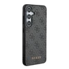 Samsung Galaxy S24 Guess dėklas 4G Metal Gold Logo (GUHCS24SG4GFGR) juodos spalvos