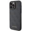 Dėklas GUESS GUHCP15XG4GFGR IPHONE 15 PRO MAX 6.7 "GRAY/GRAY HARD CASE 4G METAL GOLD LOGO