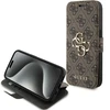 Guess 4G Metal Logo Apple iPhone 15 Pro - dėklas telefonui rudos spalvos