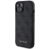 Apple iPhone 15 Guess dėklas + Powerbank MagSafe 4G Metal Logo 5000mAh (GUBPM5P15S4GEMGK) juodos spalvos