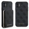 Apple iPhone 11 Guess dėklas + Powerbank MagSafe 4G Metal Logo 5000mAh (GUBPM5N614GEMGK) juodos spalvos