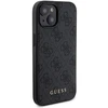 Apple iPhone 15 Guess dėklas + Powerbank MagSafe 4G Metal Logo 5000mAh (GUBPM5P15S4GEMGK) juodos spalvos