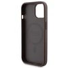 Dėklas Rinkinys Guess GUBPM5P15S4GEMGW Apple iPhone15 6.1″ hardcase + Powerbank 5000mAh MagSafe rudos spalvos 4G Metal Logo