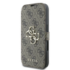 Guess 4G Metal Logo Apple iPhone 16 - dėklas telefonui rudos spalvos