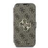 Guess 4G Metal Logo Apple iPhone 16 Plus - dėklas telefonui rudos spalvos