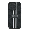 Guess 4G Printed Stripes MagSafe Apple iPhone 16 Pro - dėklas telefonui juodos spalvos