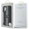 Guess GUHMP16SP4RPSK Apple iPhone 16 6.1" dėklas telefonui juodos spalvos 4G Printed Stripes MagSafe