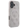 Guess 4G Ring Classic Logo MagSafe - dėklas skirtas Apple iPhone 16 pink
