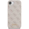 Dėklas Guess 4G Script Logo MagSafe iPhone 16e Case - Rožinė