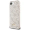 Dėklas Guess 4G Script Logo MagSafe iPhone 16e Case - Rožinė