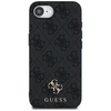 GUESS dėklas skirtas Apple iPhone 16e (SE 4 2025) compatible with MagSafe GUHMPSE4P4SM4MK (PU 4G Small 4G and Classic) juodos spalvos