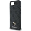 GUESS dėklas skirtas Apple iPhone 16e (SE 4 2025) compatible with MagSafe GUHMPSE4P4SM4MK (PU 4G Small 4G and Classic) juodos spalvos