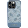 Apple iPhone 15 Pro Guess dėklas 4G Stripe Collection (GUHCP15LG4GLBL) mėlynos spalvos