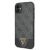 Apple iPhone 11 Guess dėklas 4G Triangle Collection GUHCN61PU4GHBK pilkos spalvos