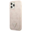 Apple iPhone 13 Pro Max Guess dėklas 4G Triangle Logo Cardslot (GUHCP13XP4TPP) rožinės spalvos