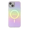 „Guess“ GUHMP15MHITSP „iPhone 15 Plus 6.7“ rausvas/rožinis kietas dėklas IML Iridescent MagSafe