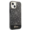 „Guess“ „Bandana Paisley“ dėklas, skirtas iPhone 14 / 15 / 13 6.1" - Juodas