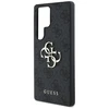 Guess PU 4G Metal Logo dėklas skirtas Samsung Galaxy S25 Ultra pilkos spalvos
