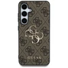 dėklas Guess Big 4G Logo Classic Logo to Samsung Galaxy S25 Plus rudos spalvos