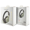 Guess Bluetooth on-ear ausinės GUBH604GEMW rudos spalvos 4G Script