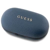 Guess ausinės Bluetooth GUTWSPGTSPSB TWS mėlynos spalvos Grained Classic Logo