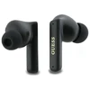 Guess ausinės Bluetooth GUTWST88MCTGK TWS + juodos spalvos Capsule Printed Logo