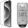 Rinkinys 2in1 Guess BP Rhinestone apsauginis stiklas ekranui ir kamerai Apple iPhone 16 Pro Max
