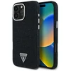 Dėklas Guess Denim Triangle Logo MagSafe iPhone 16 Pro Max Case - Juodas