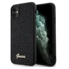 Apple iPhone 11 / XR Guess dėklas Disco Metal Script (GUHCN61PMSDGSK) juodos spalvos