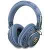Ausinės Guess Bluetooth ENC Metal 4G Logo mėlynos spalvos