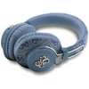 Ausinės Guess Bluetooth ENC Metal 4G Logo mėlynos spalvos