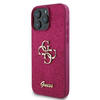 Guess Fixed Glitter Big 4G Apple iPhone 16 Pro Max - dėklas telefonui violetinės spalvos