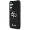 GUESS dėklas skirtas Samsung Galaxy S25 GUHCS25SHG4SGK (Fixed Glitter Big 4G) juodos spalvos