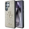 GUESS dėklas skirtas Samsung Galaxy S25 Ultra GUHCS25LHG4SGD (Fixed Glitter Big 4G) aukso spalvos