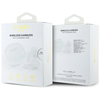 Ausinės Guess Glossy Classic Logo TWS Belaidės Earphones Baltas